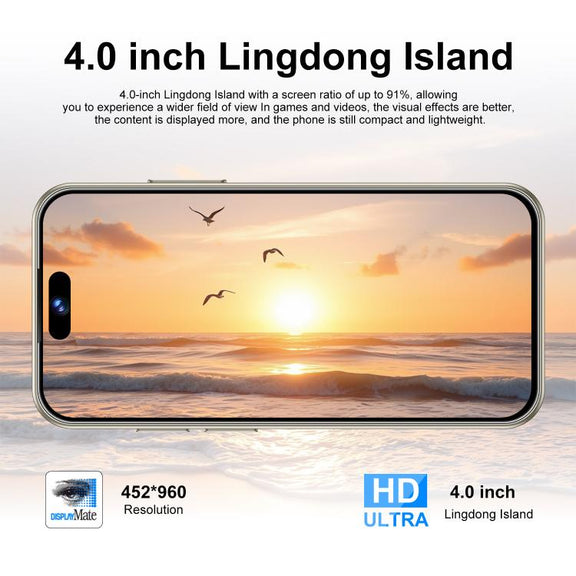 S25 Mini / ZKM10, 2GB+16GB, 4.0 inch Android 10 MTK6580M Quad Core, Network: 3G, Dual SIM(Gold)