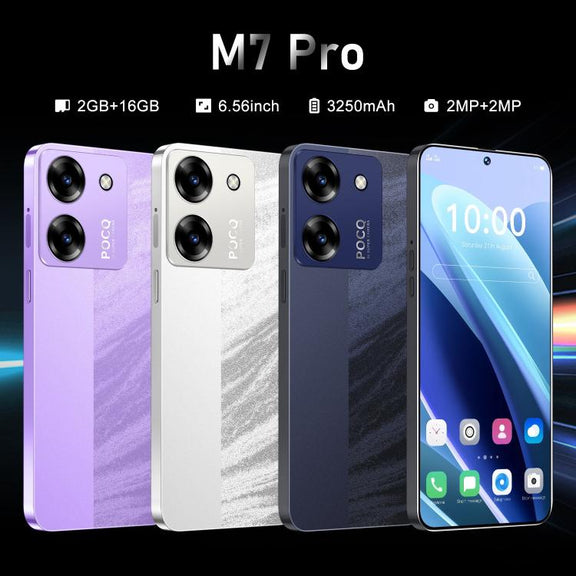 M7 Pro / ZKU289, 2GB+16GB, 6.56 inch Android 8.1 MTK6580A Quad Core, Network: 3G, Dual SIM, Plug:US Plug(Black)
