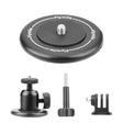 Strong Magnetic Round Base Kit Aluminum Alloy Desktop Base - free shipping - PMC TechLife - Order now!