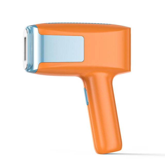 FY-B506 Sapphire Ice Sense Painless Strong Pulse Ice Point Skin Rejuvenation Hair Removal Device, EU Plug(Orange)