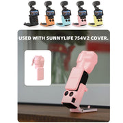 For DJI OSMO Pocket 3 Sunnylife Multifunctional Magnetic Mount Tabletop Base Bracket(Black)