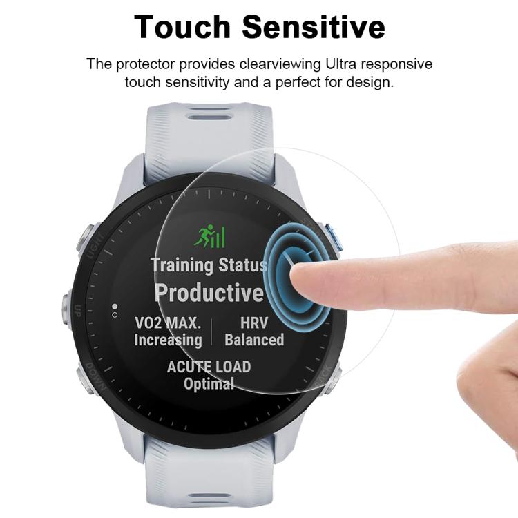 For Garmin Forerunner 955 5pcs xDfind Soft Hydrogel Film Full Cover Front Protector