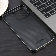 For iPhone 16e Electroplating Frameless Frosted Anti-Glare PC MagSafe Phone Case(Titanium Gray)