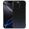 For iPhone 16 Pro Max Electroplating Frameless Frosted Anti-Glare PC MagSafe Phone Case(Black) - free shipping - PMC TechLife - Order now!