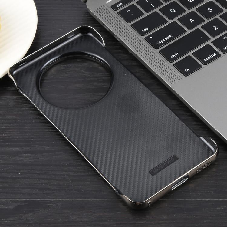 For Huawei Mate 70 Pro Electroplating Frameless Frosted Anti-Glare PC MagSafe Phone Case(Titanium Gray)