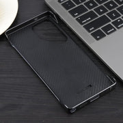 For Samsung Galaxy S25 Ultra 5G Electroplating Frameless Frosted Anti-Glare PC MagSafe Phone Case(Black)