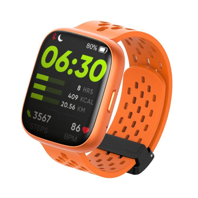 MOMAX SW1S 1.83 inch Screen IP68 Water-resistant Smart Sports Watch(Orange)