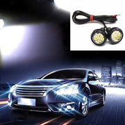 10 PCS 23mm 12LEDs SMD-4014 DC9-80V Motorcycle Eagle Eye Light(White Light)