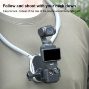 For DJI Osmo Pocket 3 Adapter Expansion Bracket Frame with Neck Bracket