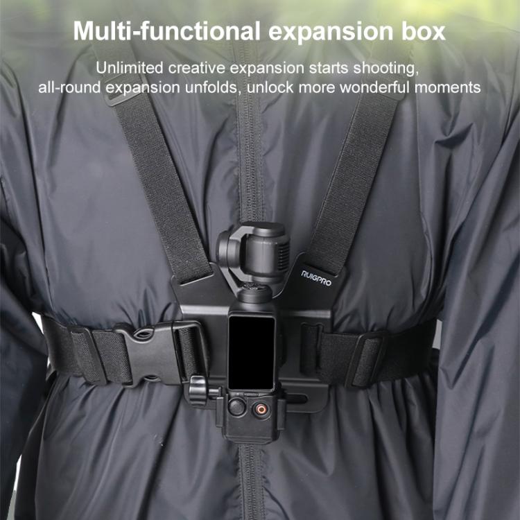 For DJI Osmo Pocket 3 Adapter Expansion Bracket Frame with Crab Clamp