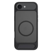 For iPhone 17 Air Kalebol MagSafe Invisible Tilt Holder PC Hybrid TPU Case(Black)