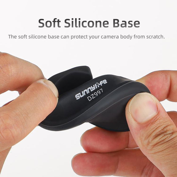 For Insta360 X5 / X4 Sunnylife Silicone Stand Base Tabletop Base(Black)