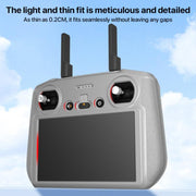 For DJI RC 2 Remote Control Shockproof Anti-scratch Silicone Case(Grey)