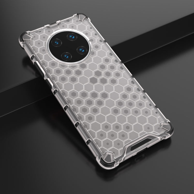 For Huawei Mate 40 Pro Shockproof Honeycomb PC + TPU Protective Case(White)