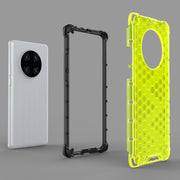 For Huawei Mate 40 Pro Shockproof Honeycomb PC + TPU Protective Case(White)