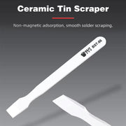 BEST BST-86 Multifunctional Anti-static Anti-magnetic BGA Ceramic Tin Scraper