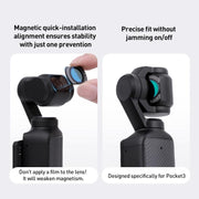 For DJI Osmo Pocket 3 Camera Lens Filter, Filter:UV
