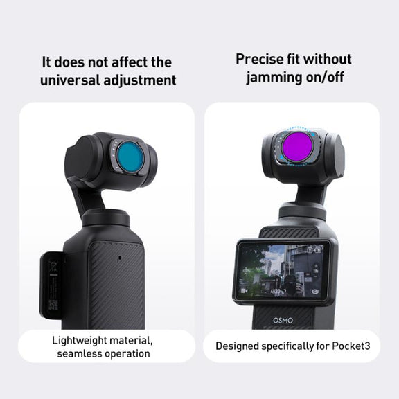 For DJI Osmo Pocket 3 Camera Lens Filter, Filter:UV
