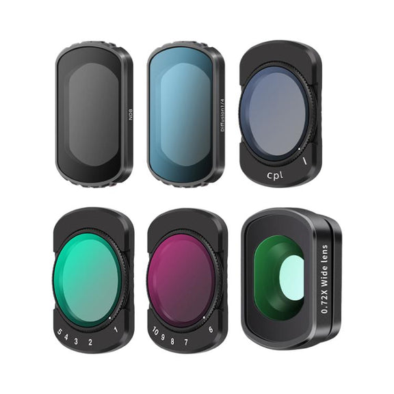 For DJI Osmo Pocket 3 Camera Lens Filter, Filter:VND6-10