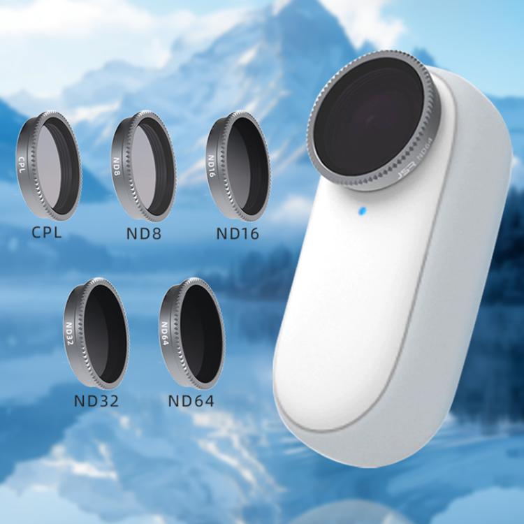 For Insta360 GO 3 Camera Lens Filter, Filter:ND64