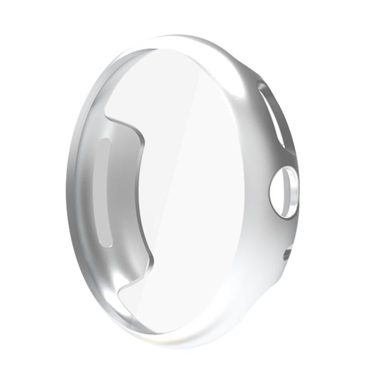 For Google Pixel Watch 3 45mm Integrated Full Coverage TPU Watch Protective Cover(Silver)