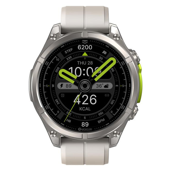 Zeblaze Vibe 8 Rugged Outdoor Smart Watch 1.43 inch Screen 5 ATM & IP69K Built-in Flashlight(Grey)