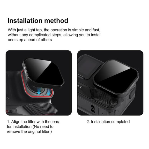 For Insta360 Ace Pro 2 Camera Lens Filter, Filter:ND16