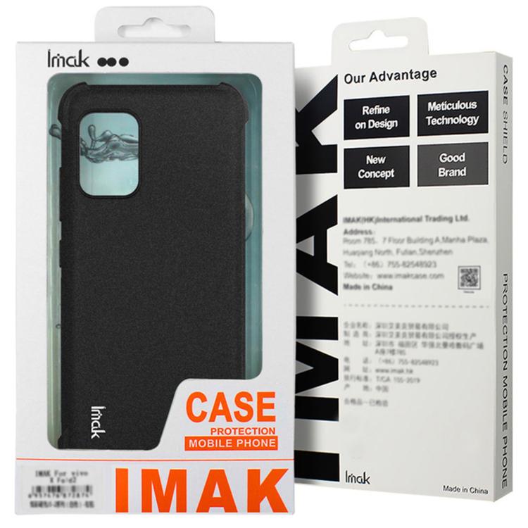 For Fairphone Gen.6 / e / OS Gen.6 imak Shockproof Airbag TPU Phone Case(Matte Black)
