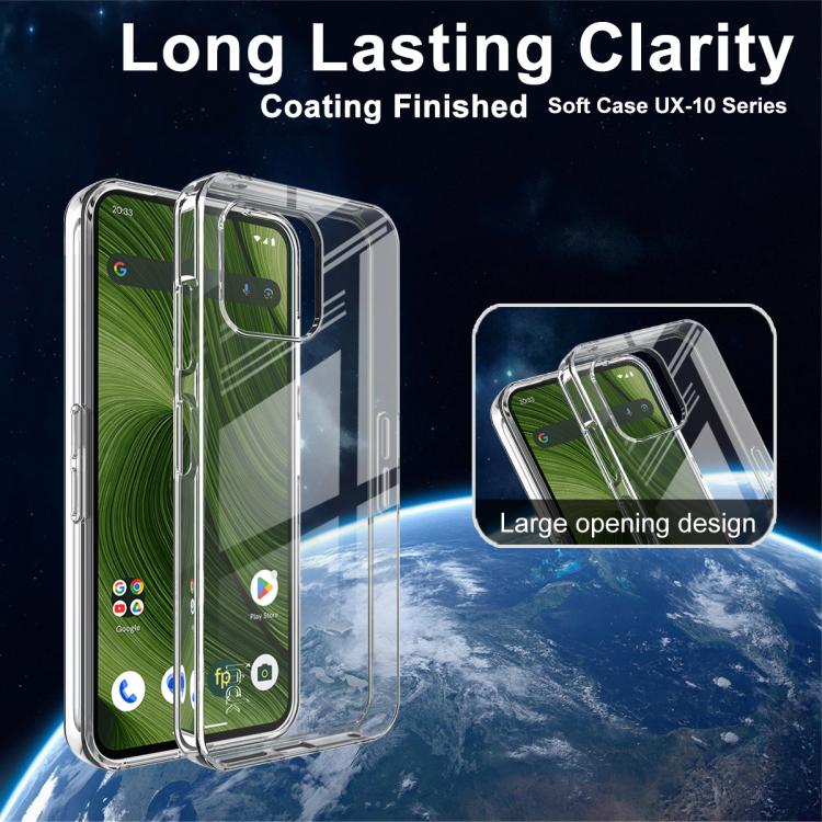 For Fairphone Gen.6 / e / OS Gen.6 imak UX-10 Series Transparent Shockproof TPU Phone Case(Transparent)