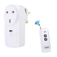 AK-DL220 220V Smart Wireless Remote Control Socket with Remote Control, Plug Type:UK Plug - Smart Socket by PMC TechLife | Online Shopping South Africa | PMC TechLife | Buy Now Pay Later Mobicred