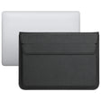 PU Leather Ultra-thin Envelope Bag Laptop Bag for MacBook Air / Pro 11 inch, with Stand Function(Black) - Protective Bags by PMC Jewellery | Online Shopping South Africa | PMC Jewellery | Buy Now Pay Later Mobicred