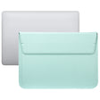 PU Leather Ultra-thin Envelope Bag Laptop Bag for MacBook Air / Pro 11 inch, with Stand Function(Mint Green) - Protective Bags by PMC Jewellery | Online Shopping South Africa | PMC Jewellery | Buy Now Pay Later Mobicred