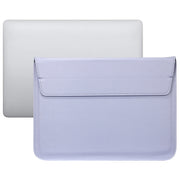 PU Leather Ultra-thin Envelope Bag Laptop Bag for MacBook Air / Pro 11 inch, with Stand Function(Tranquil Blue)