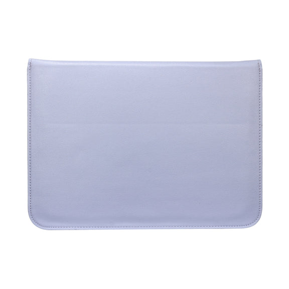PU Leather Ultra-thin Envelope Bag Laptop Bag for MacBook Air / Pro 11 inch, with Stand Function(Tranquil Blue)