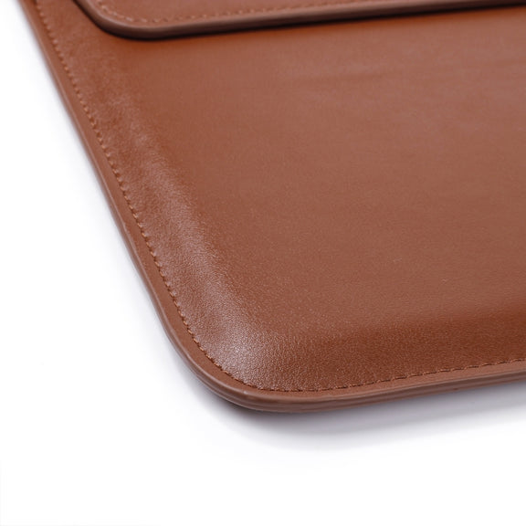 PU Leather Ultra-thin Envelope Bag Laptop Bag for MacBook Air / Pro 11 inch, with Stand Function(Tranquil Blue)