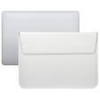 PU Leather Ultra-thin Envelope Bag Laptop Bag for MacBook Air / Pro 13 inch, with Stand Function(White) - Protective Bags by PMC Jewellery | Online Shopping South Africa | PMC Jewellery | Buy Now Pay Later Mobicred