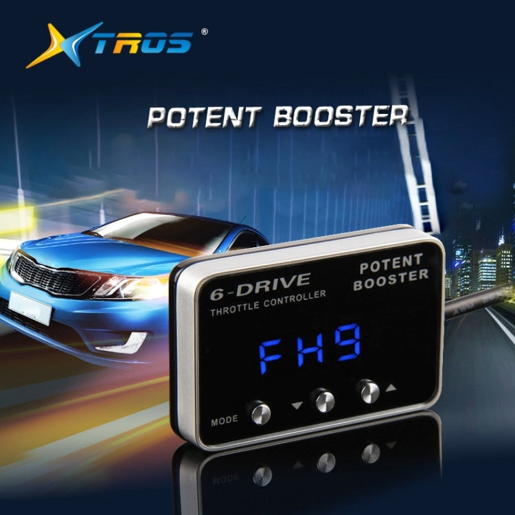 For Renault Trafic 2014+ TROS TS-6Drive Potent Booster Electronic Throttle Controller
