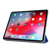 Silk Texture Horizontal Deformation Flip Leather Case with Three-folding Holder For iPad Air 11 2024 / Air 2022 / 2020 10.9(Green)
