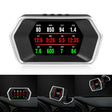 P17 Car HUD Head-up Display GPS Speed Meter Car OBD2 Fault Elimination Code - Head Up Display System by PMC TechLife | Online Shopping South Africa | PMC TechLife | Buy Now Pay Later Mobicred