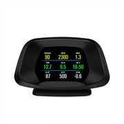 P19 Car HUD Head-up Display GPS Speed Meter Car OBD2 Fault Elimination Code