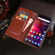 For TCL 10 Pro idewei Crazy Horse Texture Horizontal Flip Leather Case with Holder & Card Slots & Wallet(Rose Red)