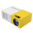 J9 1920x1080P 15 ANSI Portable Home Theater Mini LED HD Digital Projector, Basic Version, US Plug(Yellow White) - Mini Projector by PMC TechLife | Online Shopping South Africa | PMC TechLife | Buy Now Pay Later Mobicred