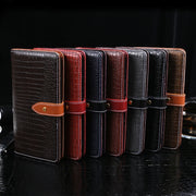For Cubot Note 7 idewei Crocodile Texture Horizontal Flip Leather Case with Holder & Card Slots & Wallet(Black)