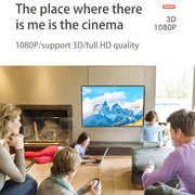Simple Folding High Density Polyester Projector Film Curtain, Size:120 inch (4:3) Projection Area: 240x180cm