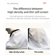 Simple Folding High Density Polyester Projector Film Curtain, Size:120 inch (4:3) Projection Area: 240x180cm