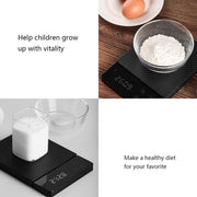3KG Original Xiaomi Youpin DUKA ES1 Kitchen LCD Digital High-precision Electronic Scale