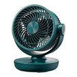 WT-F44 Adjustable Desktop LED Smart Digital Display Air Circulation Electric Fan, 3 Speed Control (Green) - Electric Fans by PMC TechLife | Online Shopping South Africa | PMC TechLife | Buy Now Pay Later Mobicred