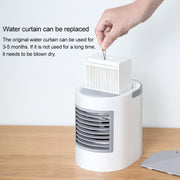 WT-F11 380ml Portable Elliptical Water-cooled Fan (Pink)