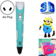 Hand-held 3D Printing Pen, AU Plug (Blue) - 3D Printer by PMC TechLife | Online Shopping South Africa | PMC TechLife | Buy Now Pay Later Mobicred