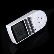 AC 240V Smart Home Plug-in Programmable LCD Display Clock Summer Time Function 12/24 Hours Changeable Timer Switch Socket, AU Plug
